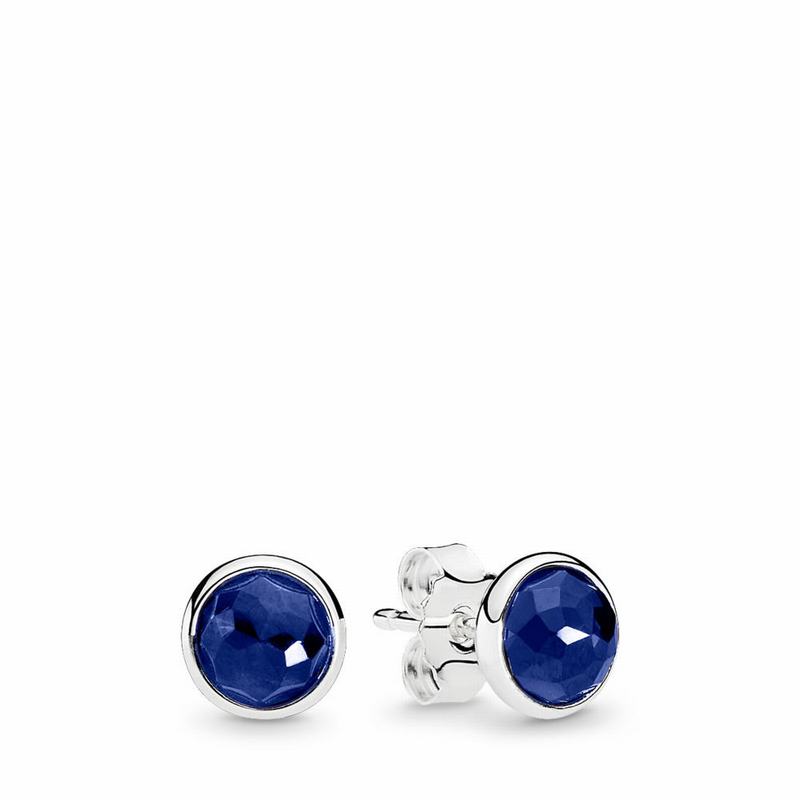 Pandora September Droplets Stud Earrings Silver Egypt JC0638475